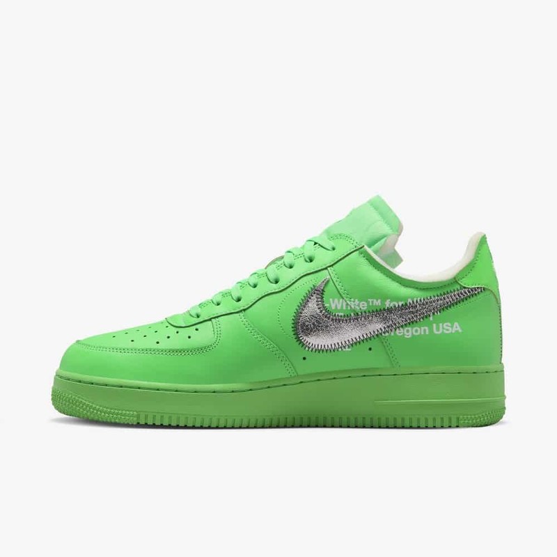 Lime green cheap off white nike